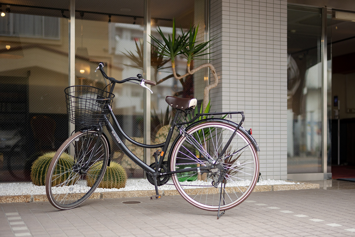 自転車の無料レンタル